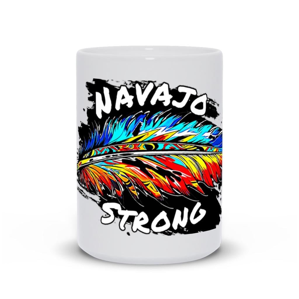 Cherokee Strong Feather Ceramic Mug: Choose Your Tribe - Image 9