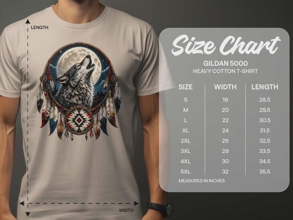 Howling Wolf Moon Dreamcatcher T-Shirt